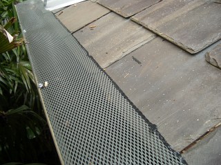 Gutter guard in Cliffwood
