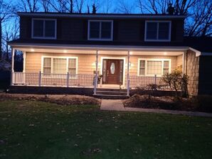 Roofing in Middletown, NJ
D9 Rough Split Cedar Impressions - Hearthstone
5" White Gutters and Leaders
Wrap Windows and Doors 
Lineals around garage 
Raised Panel Shutters (4)