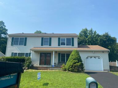 Roof Replacement in Howell Township, MJ GAF Timberline HDZ Shakewood (2)