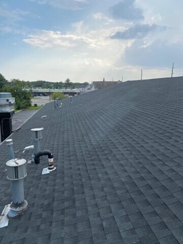 Commercial Roofing in Lacey Township, NJ GAF Timberline HD AR Charcoal (5)