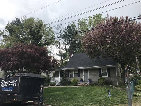 GAF Timberline Charcoal Roof in Red Bank, NJ (1)