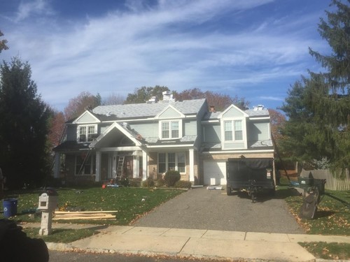 New Roof being Installed in Freehold, NJ