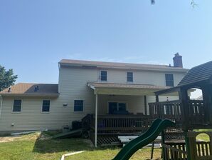 Roofing in Howell Township, NJ    GAF Timberline HDZ Shakewood (1)
