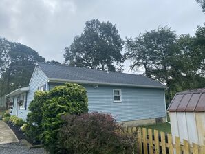 Roofing & Gutters in Lacey Township, NJ GAF Timberline HDZ Pewter Grey
5" K Style White Gutters/ Leaders (2)